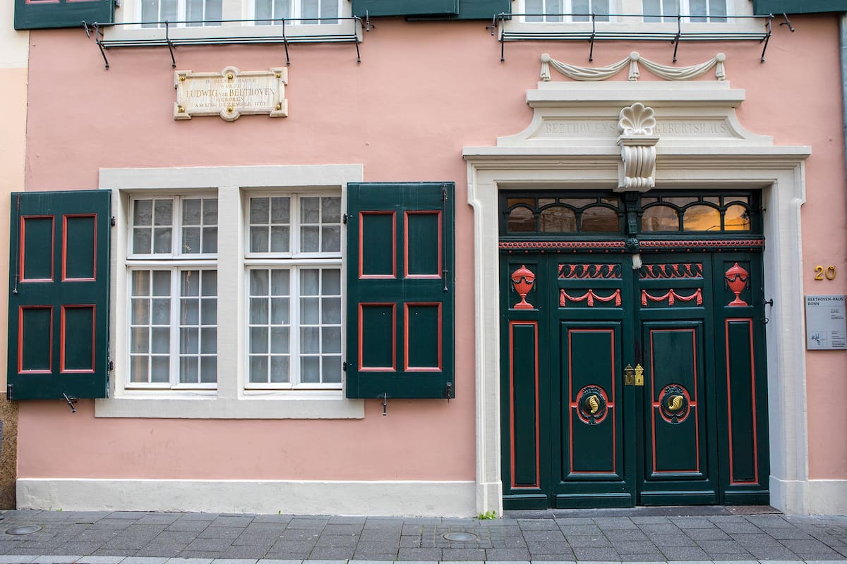 Casa natal de Beethoven en Bonn, Viena.