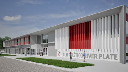Casa River alberga a alrededor de 80 jugadores de inferiores