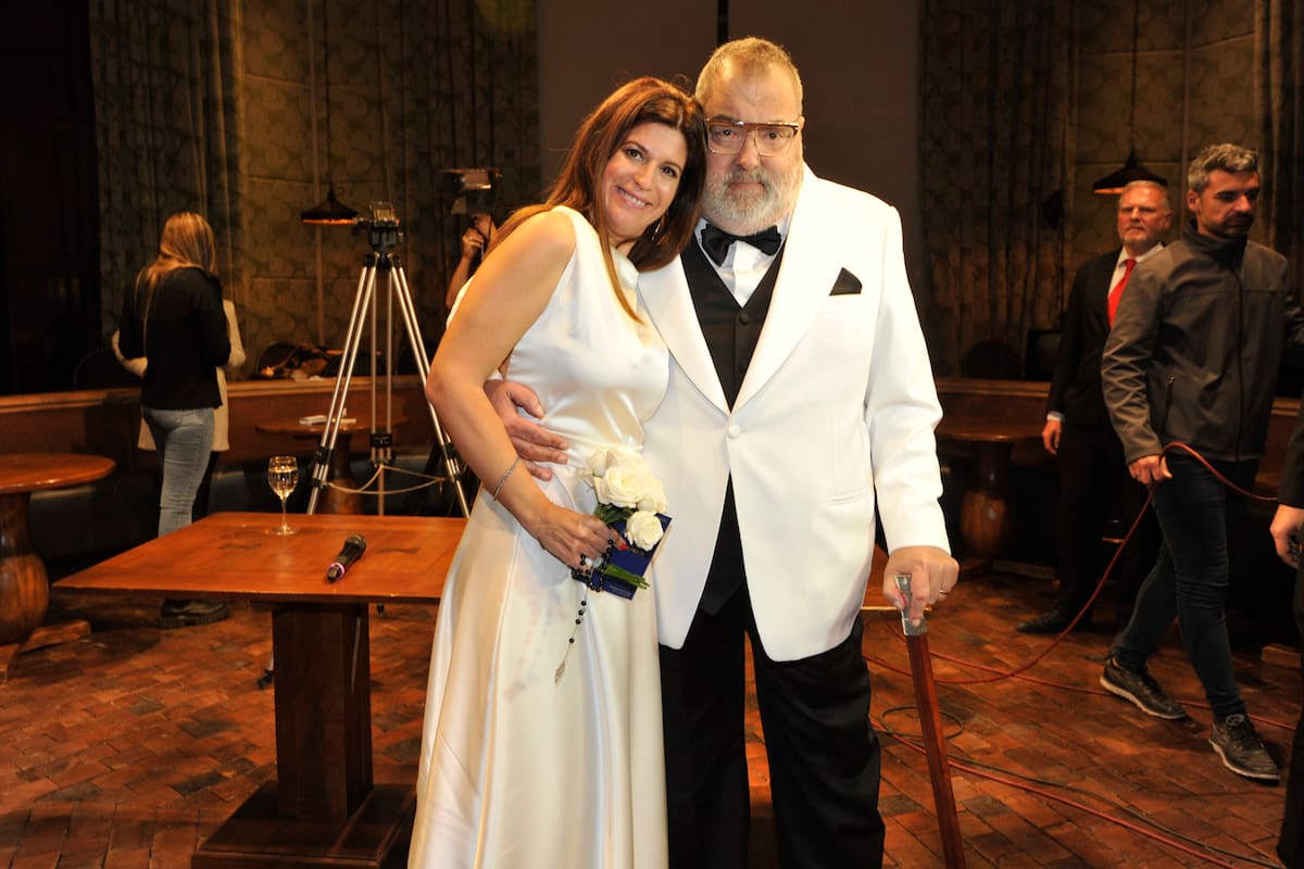 Casamiento Jorge Lanata y Elba Marcovecchio se casaron pero Mirtha Legrand no fue parte de la fiesta