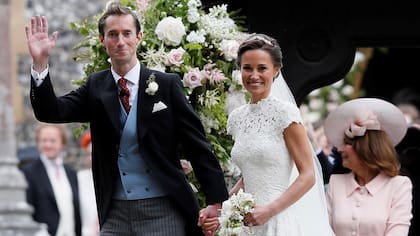 Pippa Middleton y su esposo, James Matthew, se casaron el 20 de mayo de 2017 en la iglesia St. Mark de Engledield