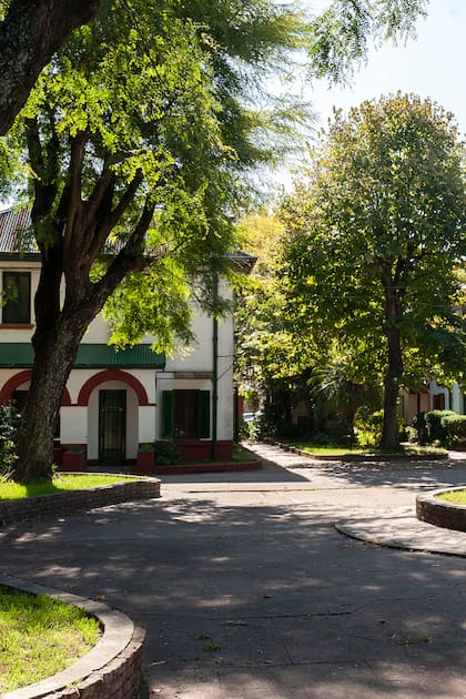 Casas del Barrio Monseñor Espinosa, en Barracas