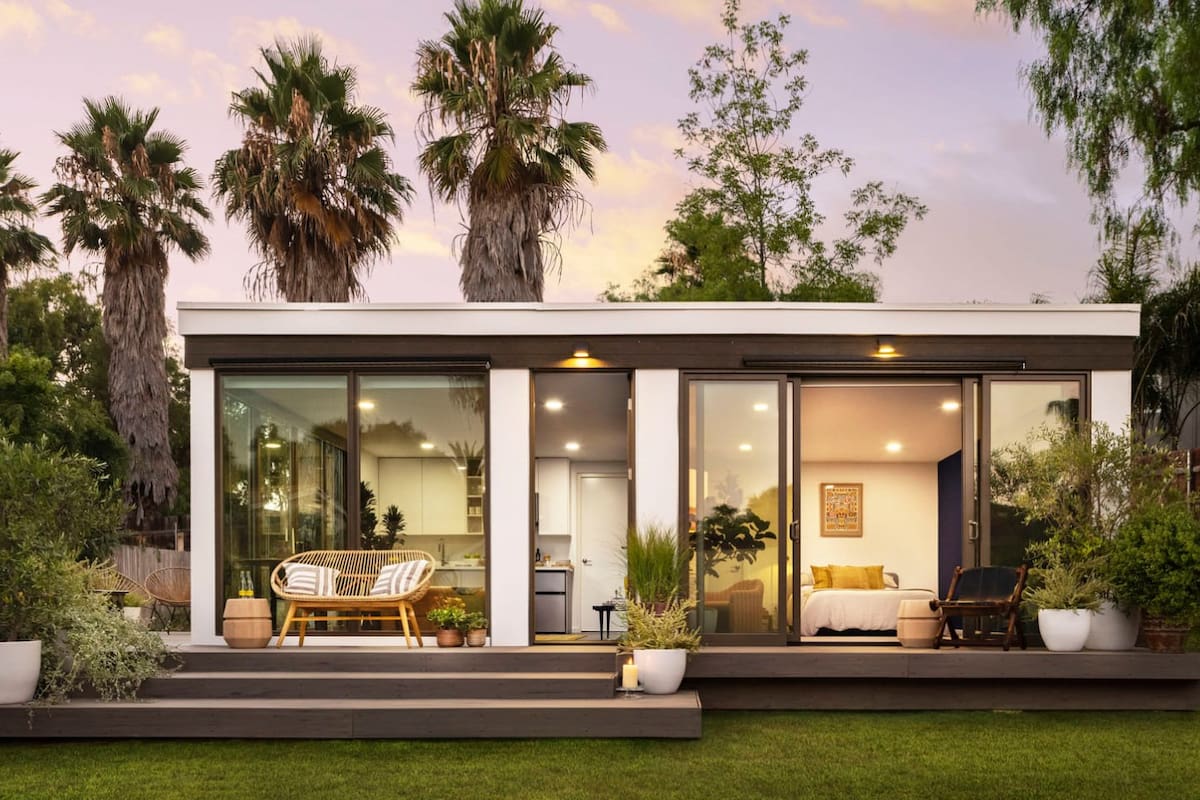 Casas hechas en California con una impresora 3D que mide seis metros de altura y con un costo 45% menor a la construcción tradicional