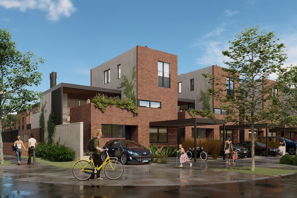 Casas llave en mano de Eidico a las que se denomina townhouses por sus características constructivas