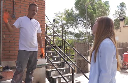 Casas quemadas en Navas del Rey