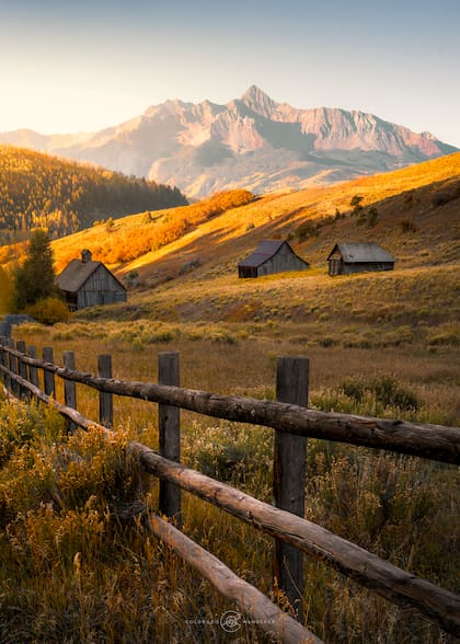 Casas viejas en Telluride
