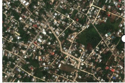 Casas y edificios de Tonga el 29 de diciembre