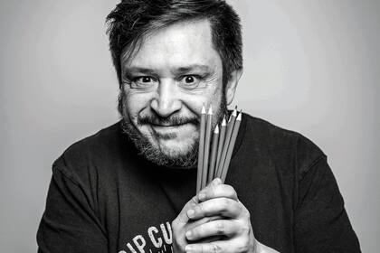 Casciari vive en Villa Urquiza. Desde allí dirige su propia editorial. Con la pandemia, multiplicó sus ventas.