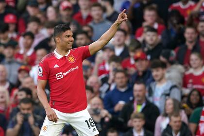 Casemiro, referente de Manchester United desde el año pasado