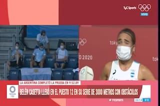 El desconsuelo de Belén Casetta al explicar su rendimiento en la pista