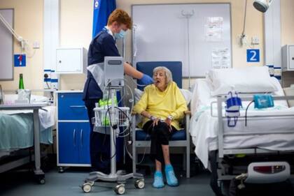 Casi la mitad de los pacientes en el cúmulo de síntomas 6 terminaron en el hospital.