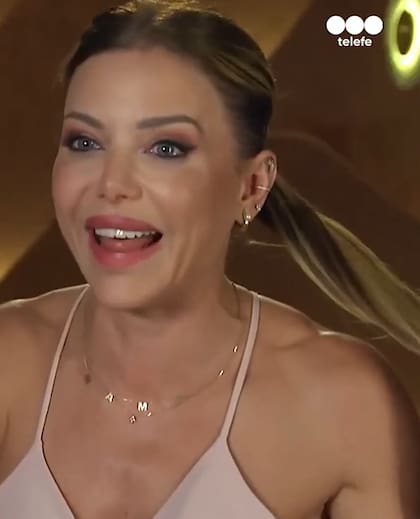 "Casi me deja pelada", bromeó Evangelina Anderson (Captura: telefe)