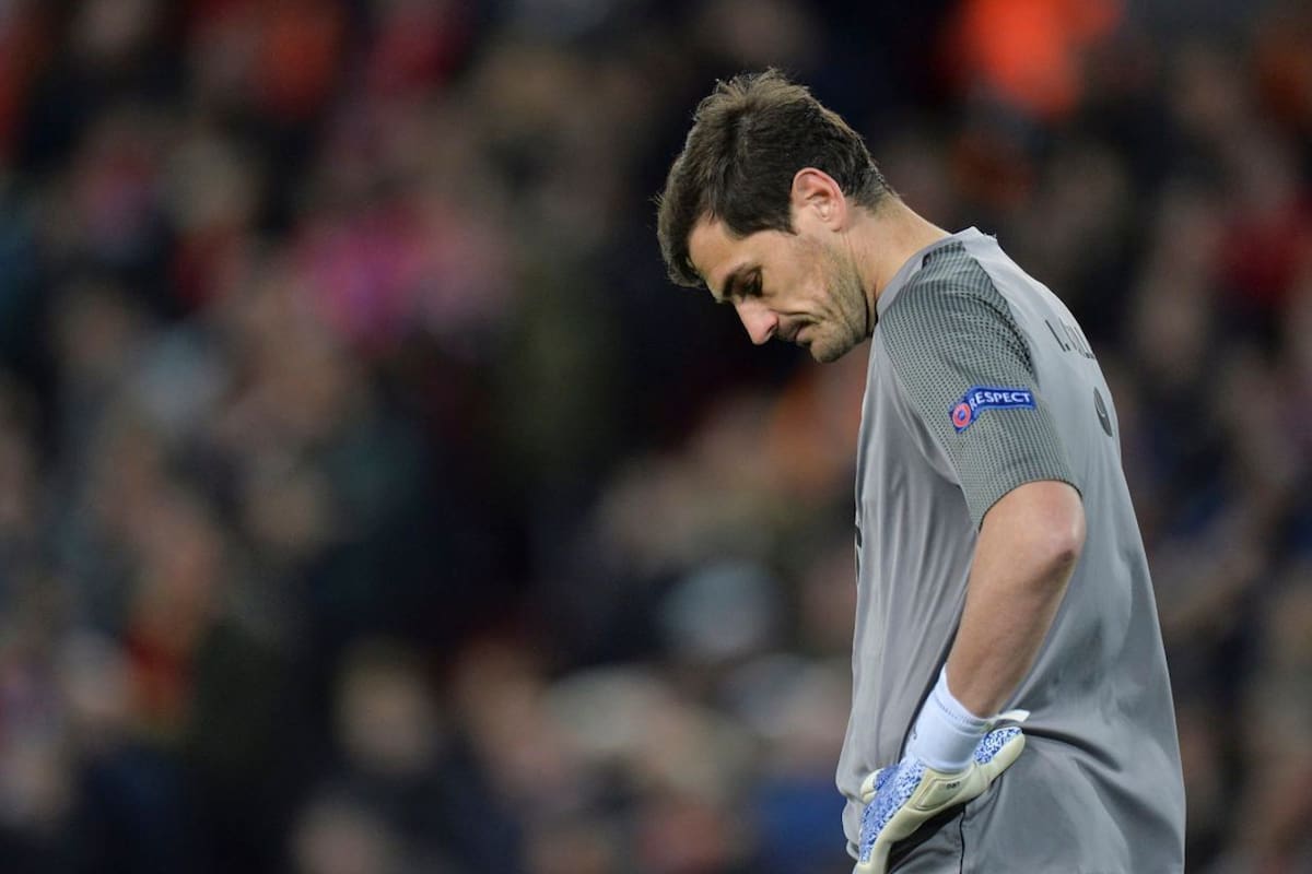 Casillas debió ser internado durante la práctica