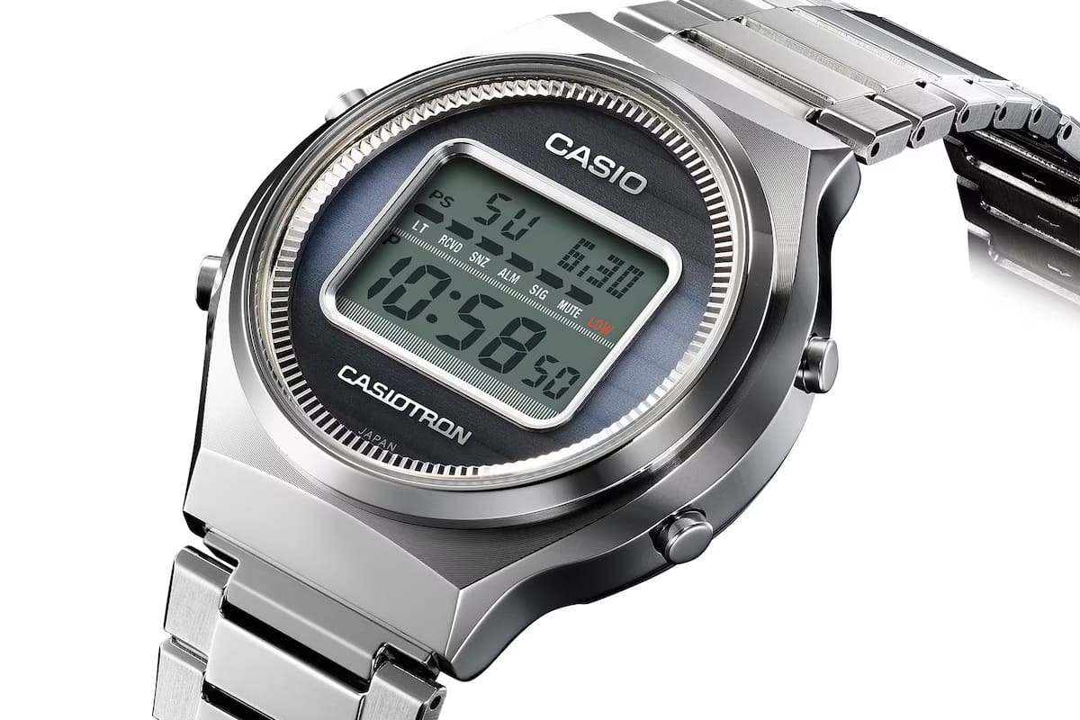 Casio fabricó una nueva versión del Casiotron, su primer reloj digital; el TRN-50-2A llega como un homenaje 50 años después del original