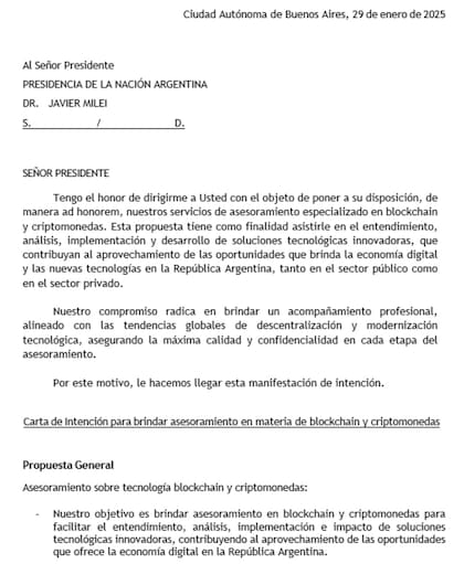 Caso $LIBRA. Borradores del acuerdo que Javier Milei habría firmado con Hayden Davis