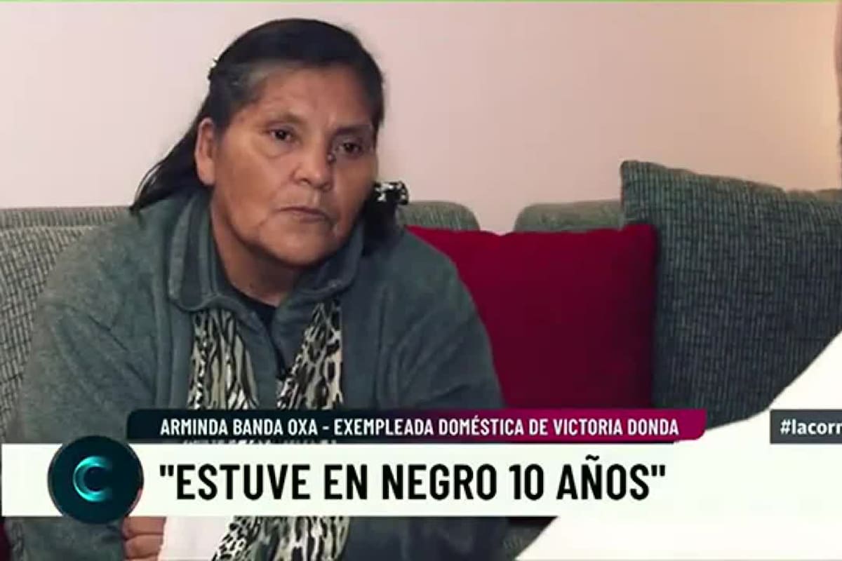 Caso Donda: habló la exempleada doméstica a la que le ofreció un cargo en el Inadi y un plan social