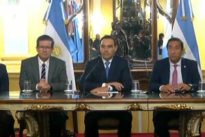 Caso Loan: Conferencia de Prensa del Gobernador de Corrientes, Gustavo Valdés