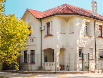 Casona típica del barrio.