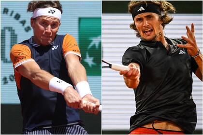 Casper Ruud y Alexander Zverev son los principales tenistas que tendrán acción en la jornada inaugural del Abierto de Australia, entre el sábado a la noche y el domingo a la mañana en Argentina.