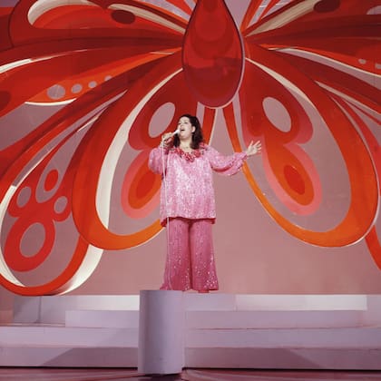 Cass Elliot en su especial de TV “Don’t Call Me Mama Anymore”, grabado en septiembre de 1973