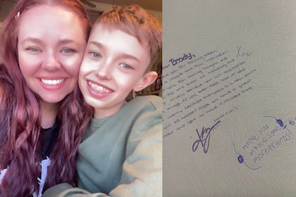 Cassandra se preocupó porque nadie quiso firmar el anuario de su hijo Brody y terminó organizando una enorme campaña de apoyo