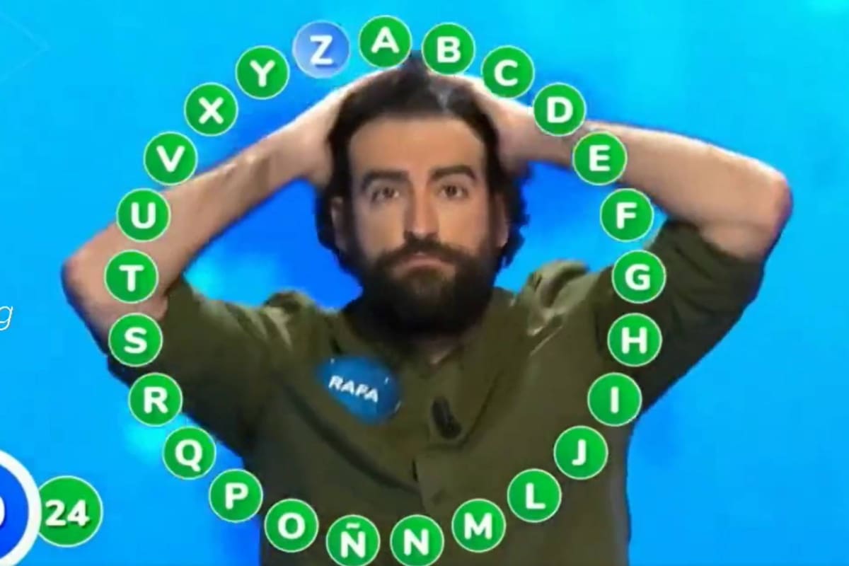 Castaño logró contestar las 25 preguntas del rosco sin pausa