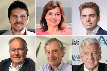 Castelli, Álvarez Argüelles, Barbieri, Duhau, Lartirigoyen y Campos