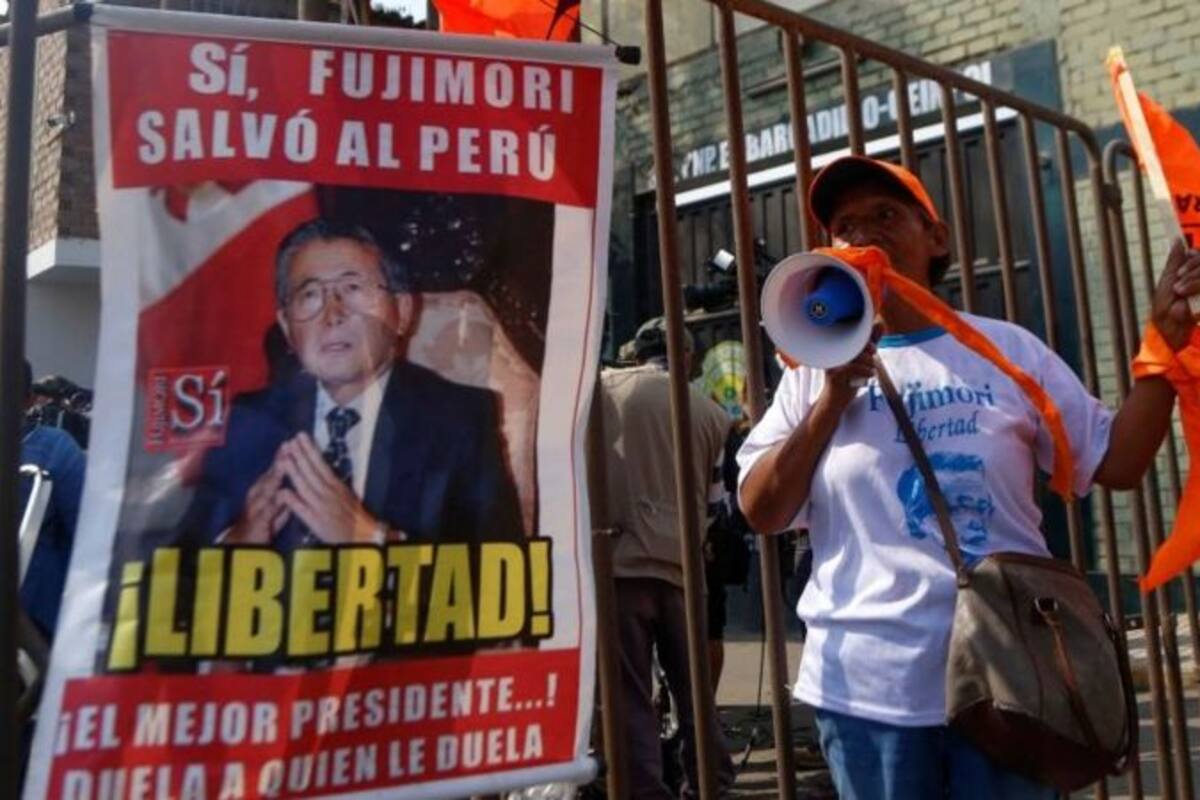 Castillo está encarcelado en el mismo penal que el expresidente Alberto Fujimori.