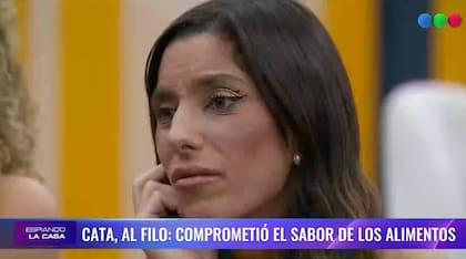 Catalina Gorostidi fue sancionada por manipular alimentos: quedó nominada y perdió el liderazgo