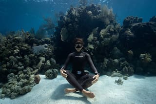 La experiencia de los argentinos en el Mundial de apnea: el estrés de permanecer varios minutos sin respirar