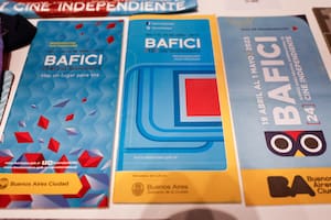 Catálogos y guías de las distintas ediciones del Bafici también forman parte del archivo del festival que acaba de presentarse en su primera etapa