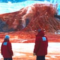 Las “cascadas de sangre” de la Antártida albergan descienden de antiguas criaturas marinas, según un estudio