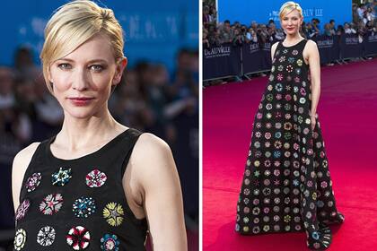 Cate, en la alfombra roja...