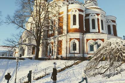 Catedral Aleksander Nevski de Tallin (Estonia), de estilo neorruso, fue declarada patrimonio de la humanidad por la Unesco en 1997.