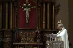 Catedral de Buenos Aires Solemne Te Deum 25 de Mayo 2021 Acción de Gracias en el Día de la Patria, Cardenal Mario Poli