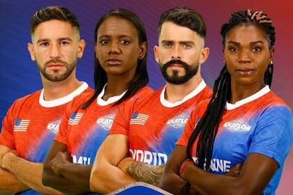 Caterine, Yamilet, Yoridan y Jeyvier fueron los protagonistas de la final de Exatlón Estados Unidos