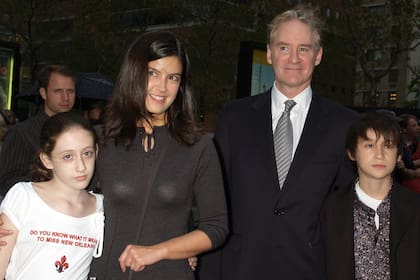 Cates, Kline y sus dos hijos, Greta y Owen