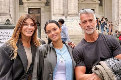 Catherine Fulop y Ova Sabatini ya son abuelos