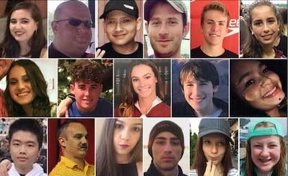 Catorce estudiantes y tres miembros del staff de la secundaria Marjory Stoneman Douglas fueron asesinados por Nikolas Cruz el 14 de febrero de 2018 (Crédito: Parklandtalk)