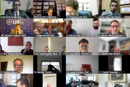 Causa cuadernos, audiencia del día 27 de noviembre
