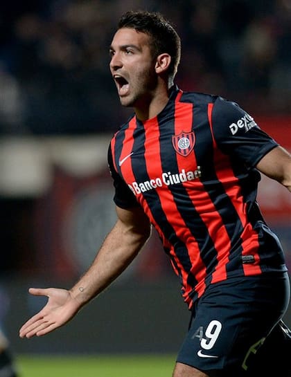 Martín Cauteruccio en San Lorenzo