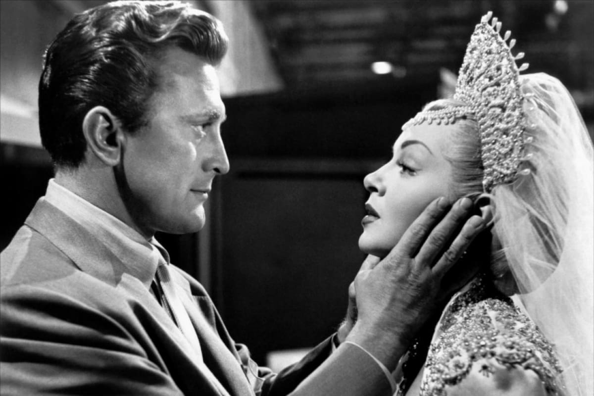 Cautivos del mal, uno de los films más importantes en la carrera de Kirk Douglas