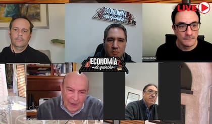 Cavallo este lunes durante su participación en el programa de streaming "Economía de quincho"