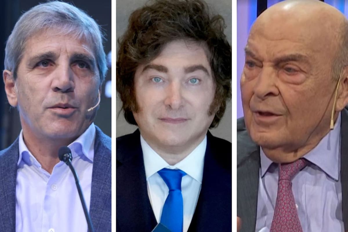 Cavallo ya tuvo diversos contrapuntos con Luis Caputo y Milei por las medidas económicas