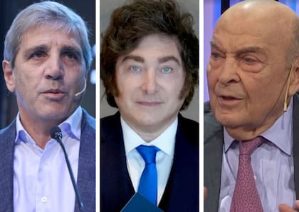 Cavallo ya tuvo diversos contrapuntos con Luis Caputo y Milei por las medidas económicas