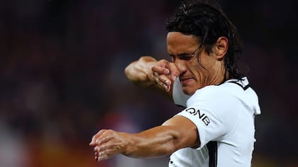 Cavani anotó cuatro tantos para la goleada del PSG