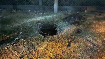 Cavaron un boquete para robar en un barrio privado