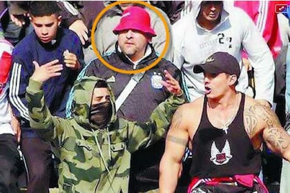 Caverna Godoy, jefe de la barra brava de River.