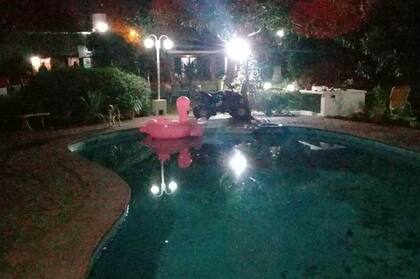 La piscina de la quinta Nápoles