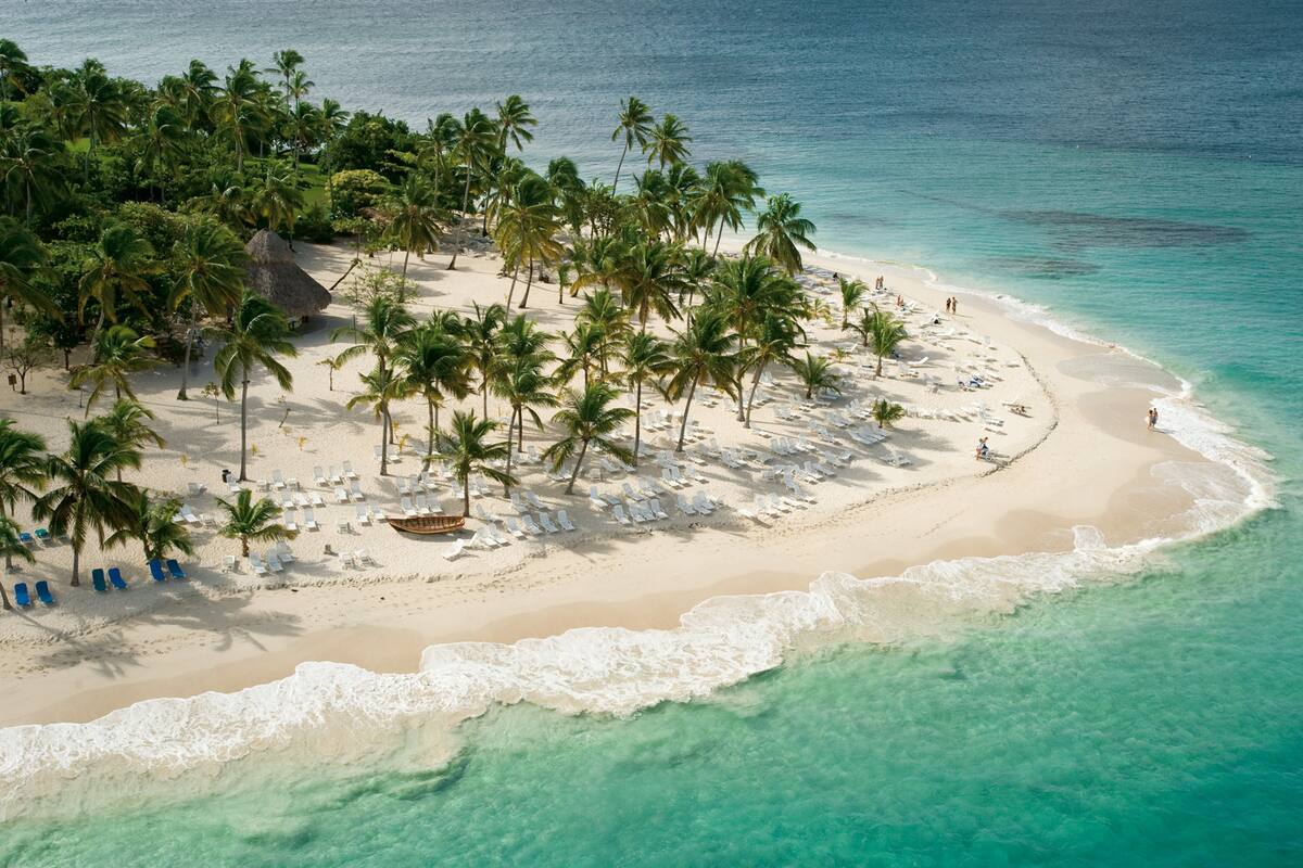 Cayo Levantado, con sus playas idílicas