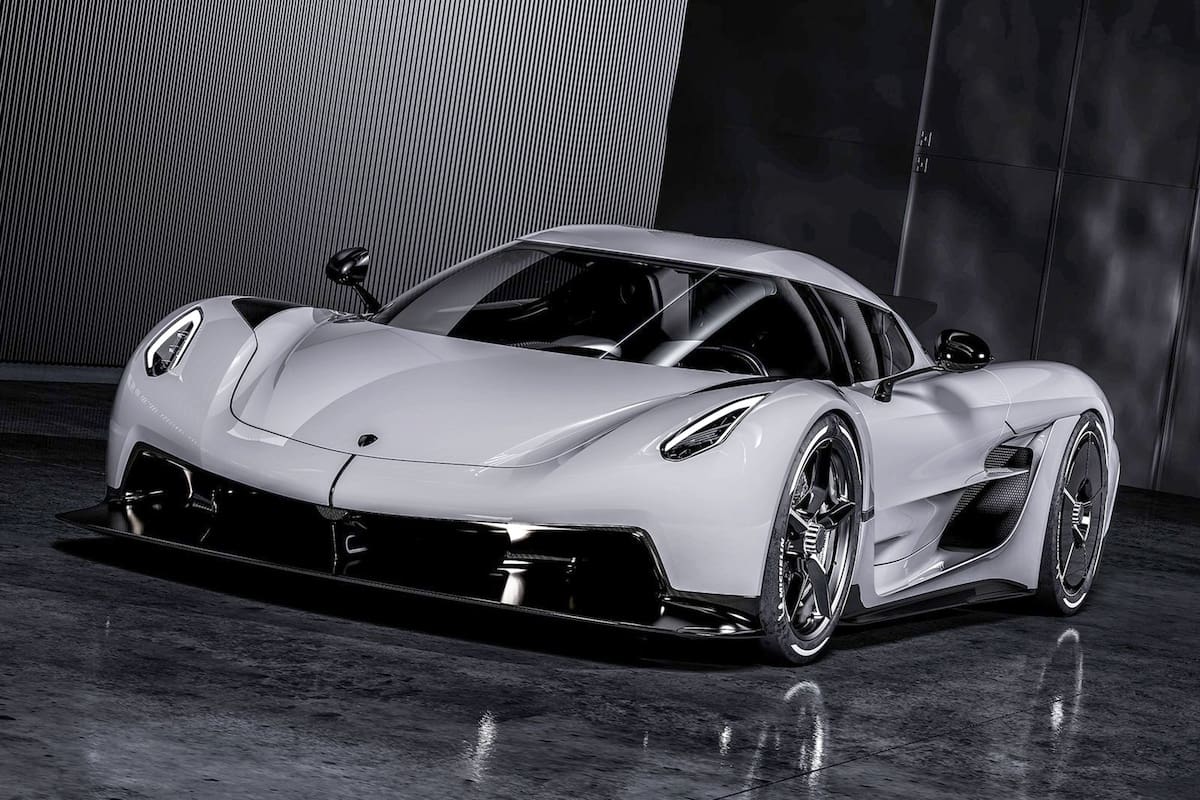 Caza de combate. La carrocería de fibra de carbono del Koenigsegg Jesko Absolut muestra soluciones extraídas de los jets F-15
